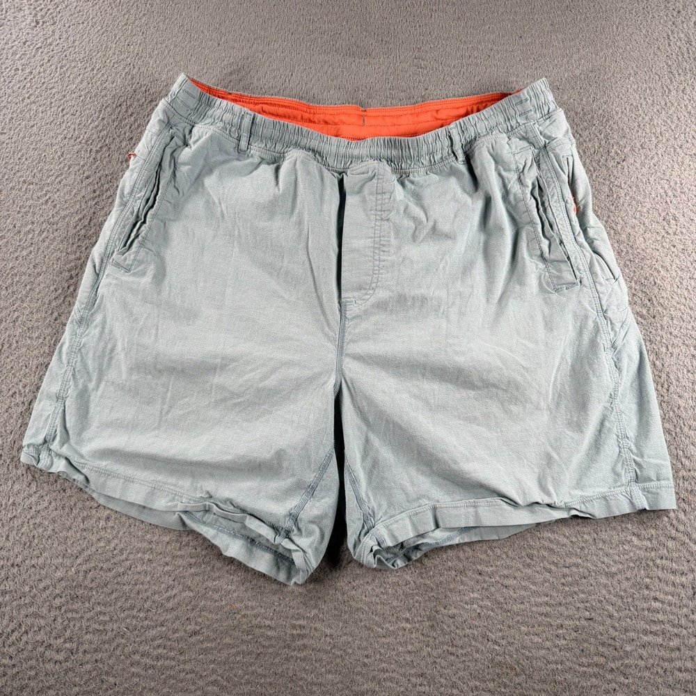 Birddogs Boom For Your Boomstick Shorts Mens 2XL Gray Lined Stretch Gym